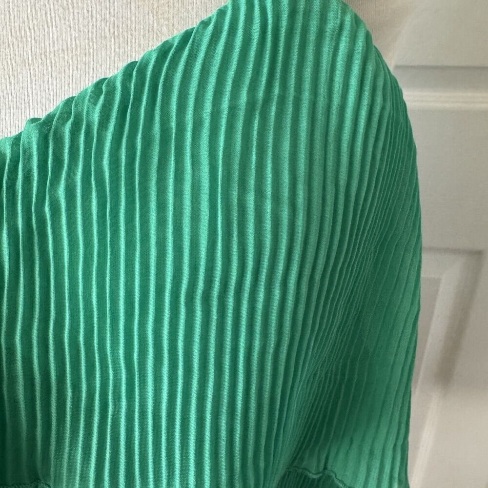 NOBO Jr Womens Tiered Tank Top XL 15-17 Green Bra Boho Y2K Fairycore Boho Retro - Picture 4 of 14